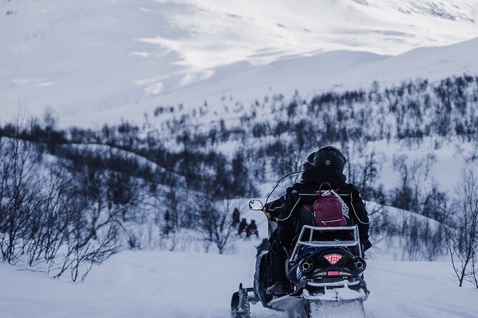 Adventure Snowmobile Safari - Warm up at Camp Tamok: lunch in a Sámi lavvu