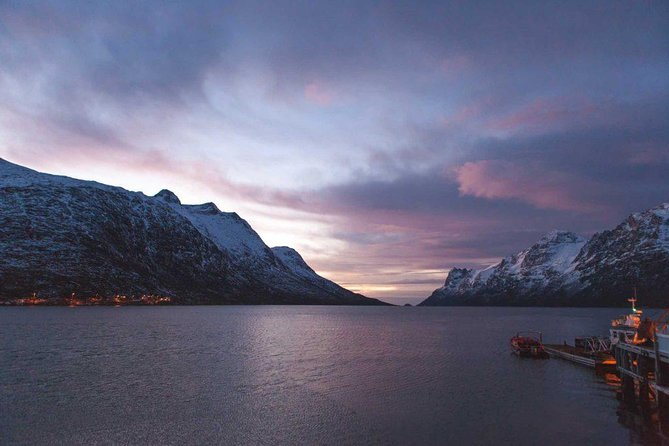 Arctic Fjord Sightseeing by Minibus - Sommarøy (45 minutes): beaches, blue water, and big mountain views