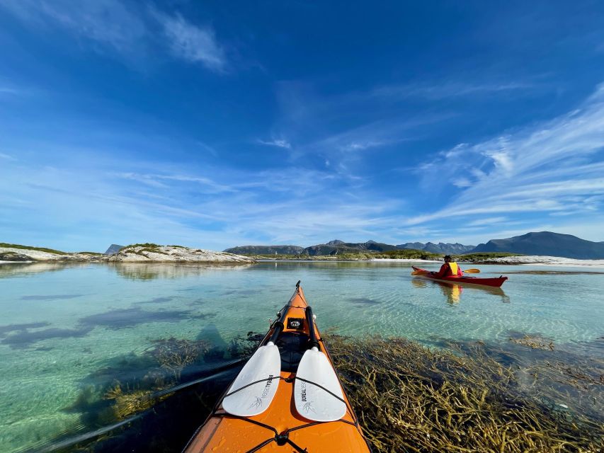 From Tromsø: Kayak trip with lunch and sauna at Sommarøy - Afternoon Time: Hiking Freedom and Sauna Recovery