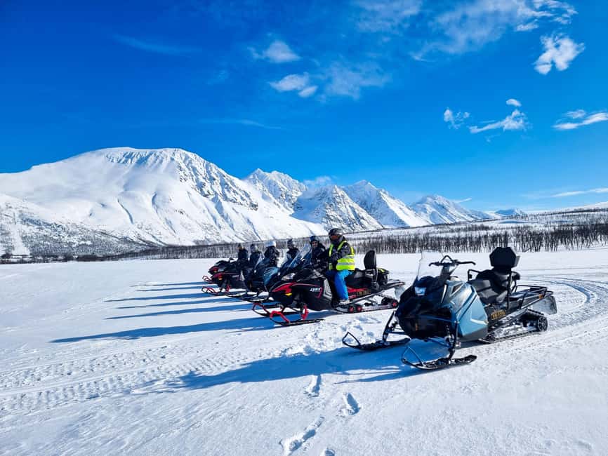 From Tromsø: Lyngen Alps Guided Snowmobile Tour - Tromsø to the Lyngen Alps: the day’s pacing
