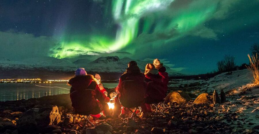 From Tromsø: Northern Lights Tour - Meeting at Magic Ice Bar: Start Smart, Not Frazzled