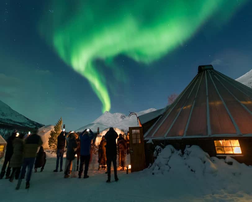 From Tromsø: Northern Lights Visit at Camp Tamok - Tromsø to Camp Tamok: The bus ride that sets the mood