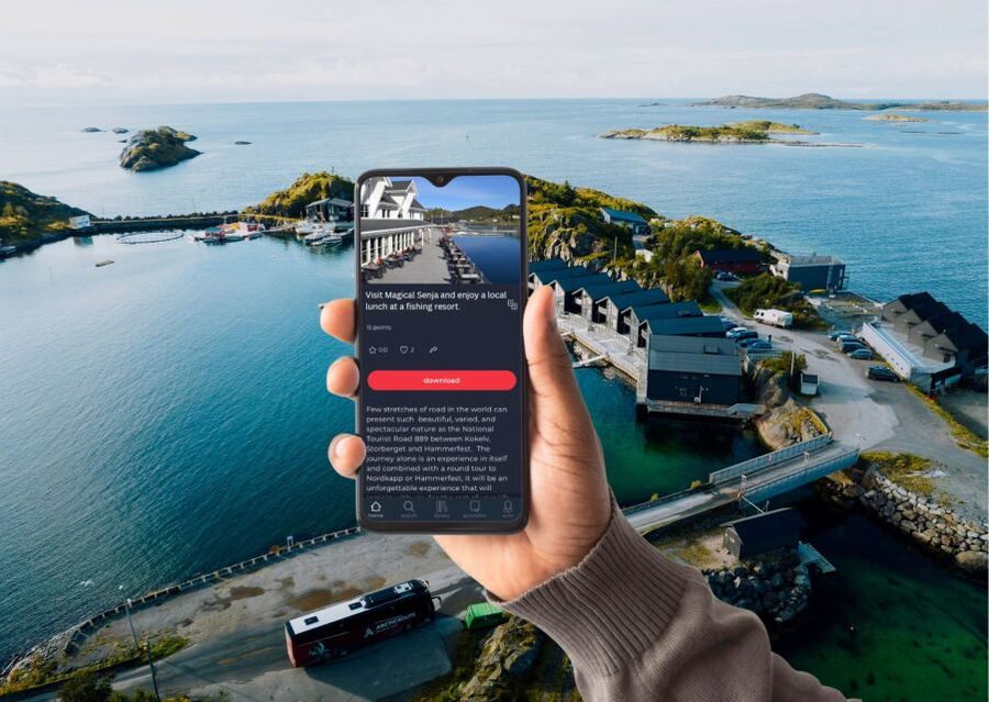 From Tromsø: Self-Guided Fjord Tour to Senja and Local Lunch - Using the Voice of Norway app: self-guided without getting lost