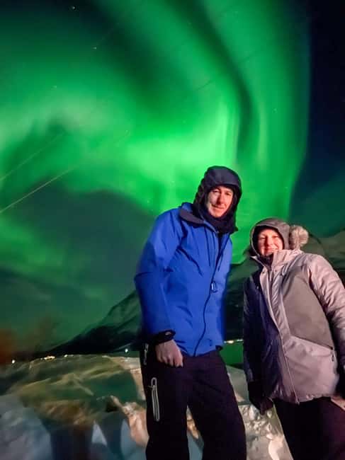 Full Night Magic of the Arctic Lights in Tromso - The bonfire and snack break that actually helps