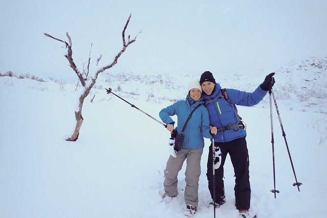 Guided easy snowshoeing with a visit to local café - Blue Hours, Snow Surprises, and How Guides Keep You Moving