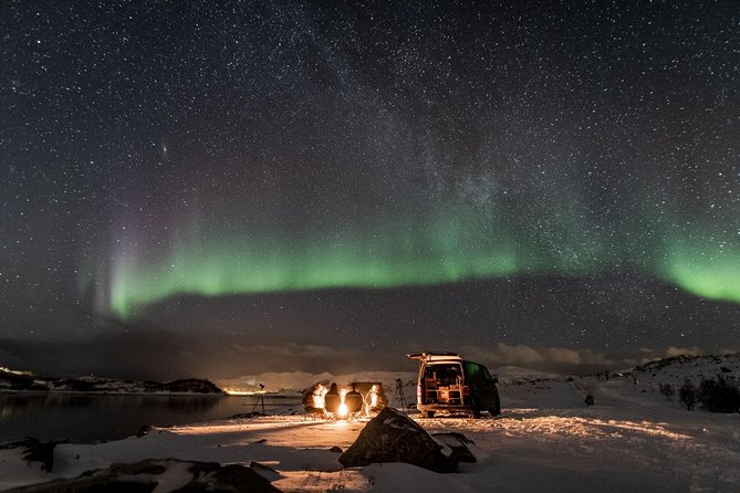 Minibus Northern Lights Chase with Photography from Tromsø - Small-group aurora hunting starts with how you get there