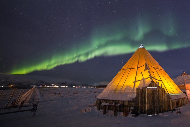 Night Reindeer Sledding with Camp Dinner and Chance of Northern Lights - The Short Reindeer Sleigh Ride: Fun, But Go in With the Right Expectations