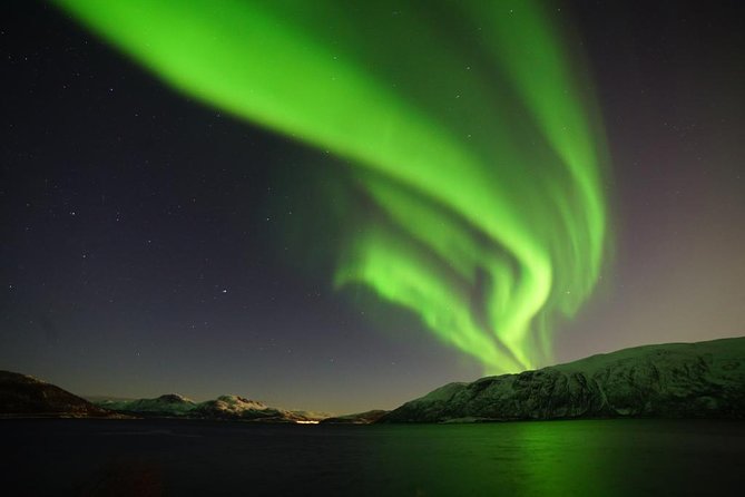 Northern lights - TeslaX Ecofriendly Car - Tromsø’s Aurora Hunt, Powered by a Quiet Tesla Ride