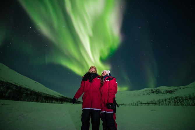 Northern Lights tour - All inclusive - Northern Horizon - Tromsø meeting point: Magic Ice Bar and the start-to-sky rhythm