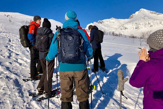 Snowshoe Hill Hike in Tromsø - Stop 1: Kvaløya — Fjord Country as a Backdrop