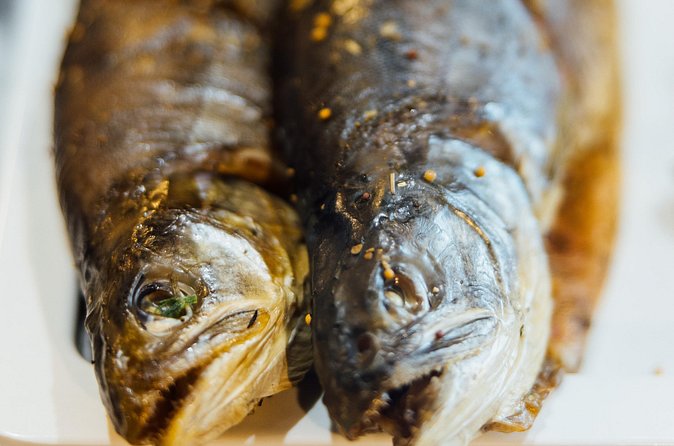 The Tromsø Food Walk, Taste your way through local history - Stop 3: Torgsenteret and Snorre Art—A Traditional Snack With Artistic Background