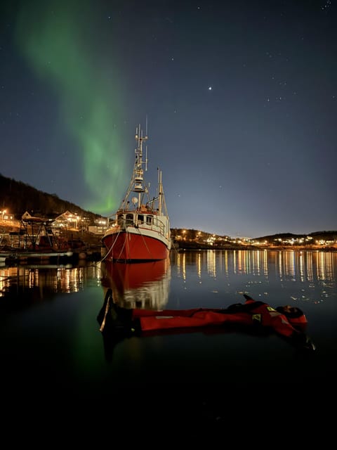 Tromsø: Arctic Fjord Floating in Survival Suit - Guided Swim and Arctic Floating: 45 Minutes That Change Your Brain Chemistry