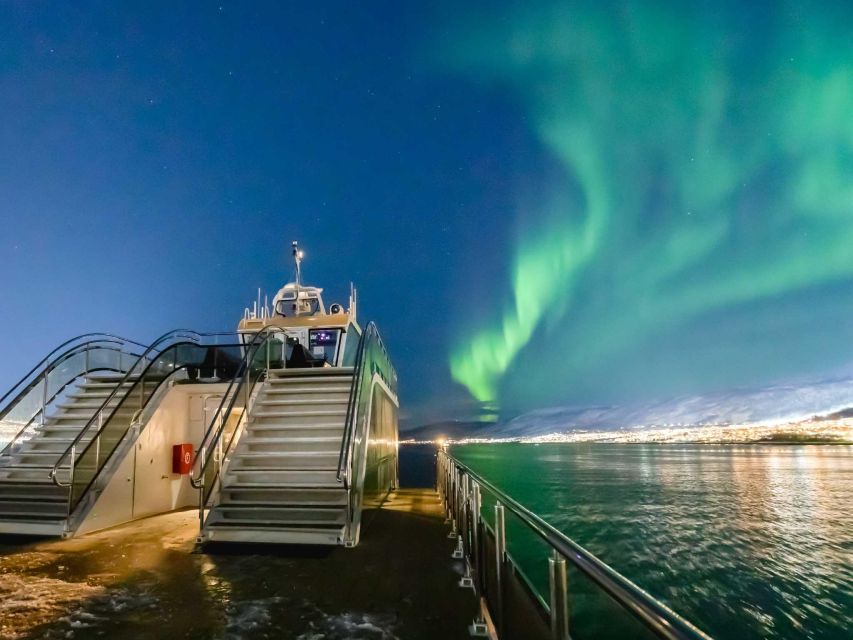 Tromsø: Aurora Dinner Cruise by Hybrid-Electric Catamaran - A quiet hybrid-electric catamaran for cold-weather comfort