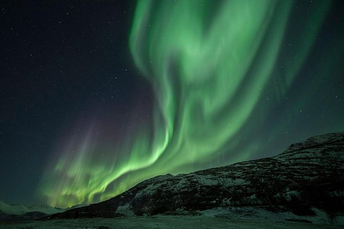Tromso Aurora Hunt with Bonfire, Soup, Winter Gear & Transfers - Bathrooms, walking, and the realities of “wild” camp