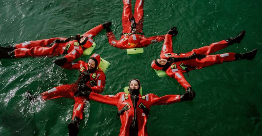 Tromsø city center Urban Floating experience - Safety Briefing First: What Happens Before You Float