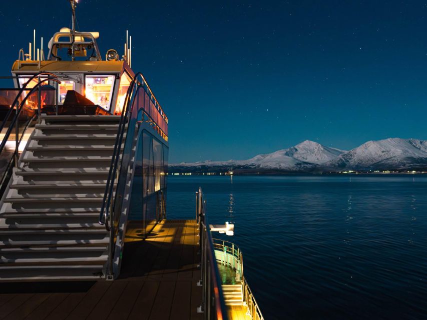 Tromsø: Electric Northern Lights Cruise - Cruising Back to Tromsø: Skyline Views and the Arctic Cathedral from the Water