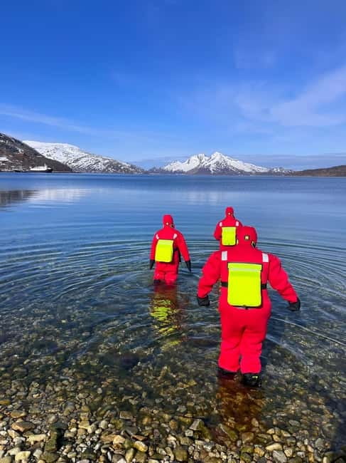 Tromsø: Fjord and Floating Safari, Arctic Floating - The rescue-suit float: safe, guided, and genuinely peaceful
