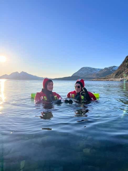 Tromsø: Fjord and Floating Safari, Arctic Floating - What you really get with the Floaters Club certificate