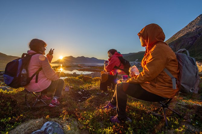 Tromsø: Midnight Sun Hike with Wandering Owl - Guides, Pace, and the Warm Food Factor (Evgeni, Anthony, Ellie, Jeffrey)