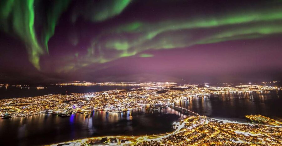 Tromso: Northern Lights Cable Car Excursion - The cable car ride up: views you’ll remember even if clouds win