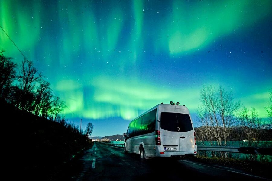 Tromsø: Northern Lights Chase Minibus Tour - Kilpisjärvi, Hansnes, Sommarøy, Bardu: what each stop adds