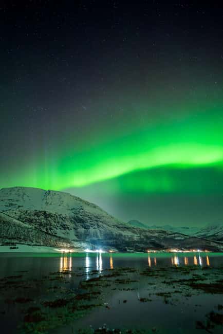 Tromsø: Northern Lights Focus Tour, German/English, minibus, meal - Quick hits before you go