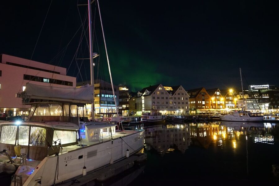 Tromsø: Northern Lights Luxury Catamaran Cruise - Arctic Princess in Tromsø: Your Boarding Point and First Views