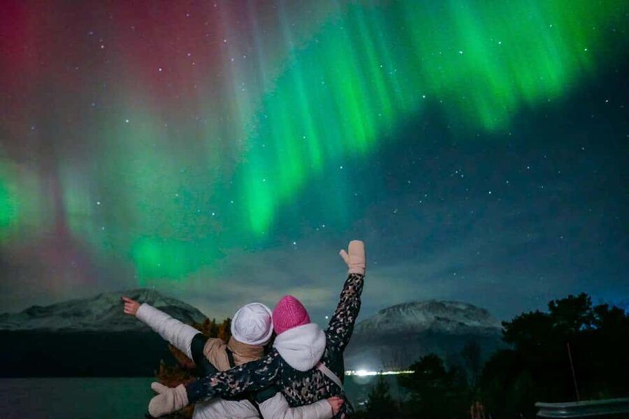 Tromsø: Northern Lights Tour with Guaranteed Sightings - Pro photos without turning your night into a tech project