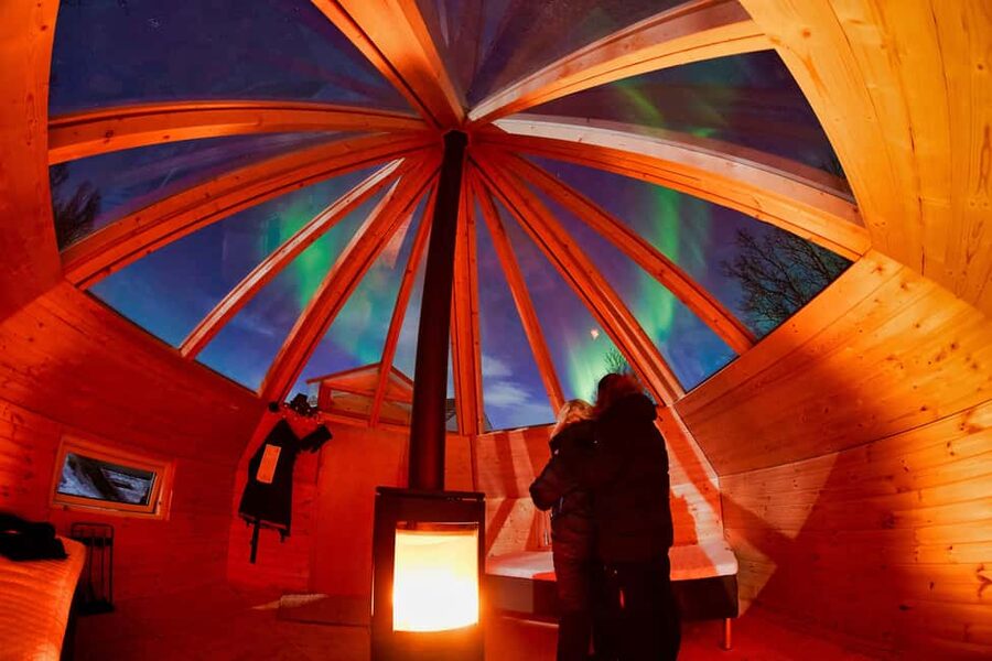 Tromsø: Snowmobile Safari with Aurora Crystal Lavvo Stay - The Crystal Lavvo overnight: warm, wood-fired, and sky-first