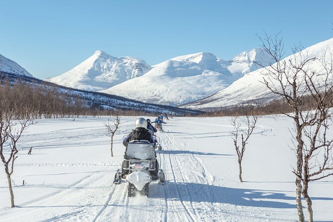 Tromsø Snowmobiling, Ice Domes Snow Park, and Reindeer Visit - Warm lunch in a lavvu: the break that makes the cold manageable