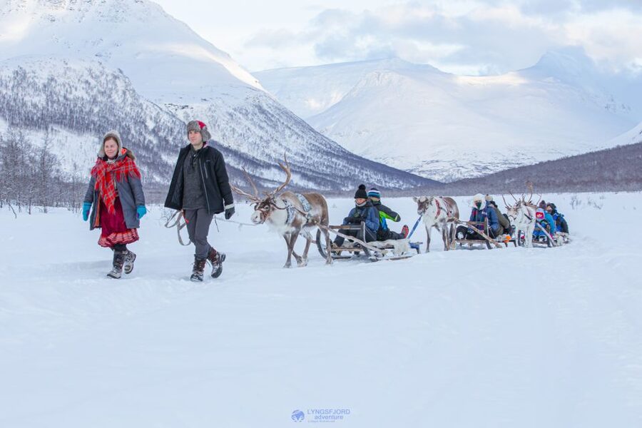 True Locals of the Arctic: Reindeer Sledding at Camp Tamok - Getting geared up: thermal suit + the one practical tip that matters